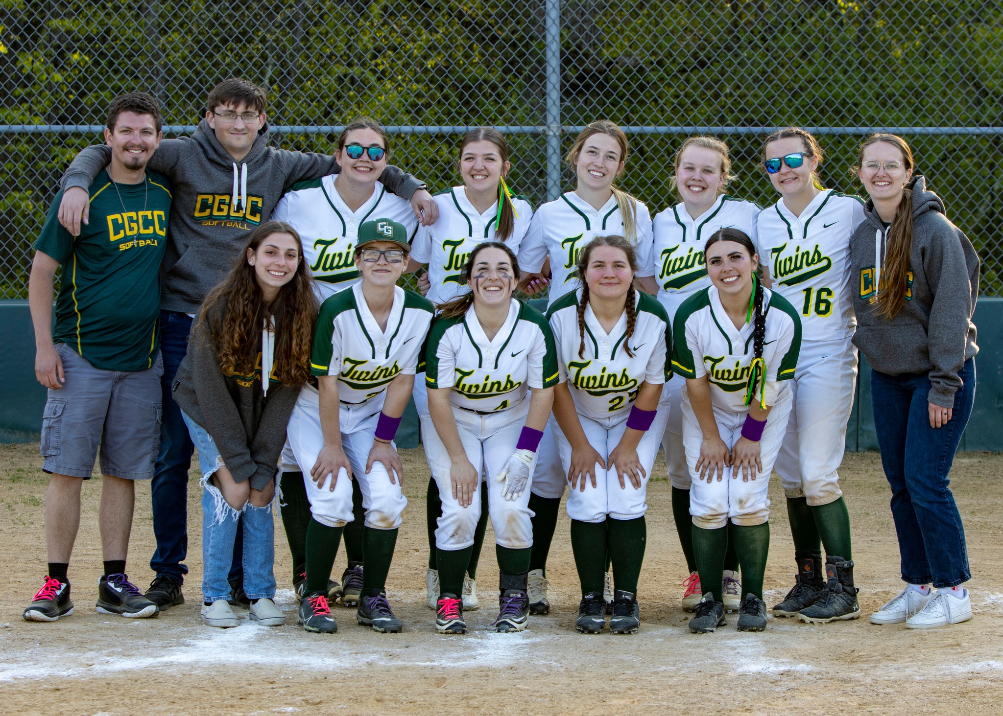 Twins Fall to Hawks on Sophomore Day